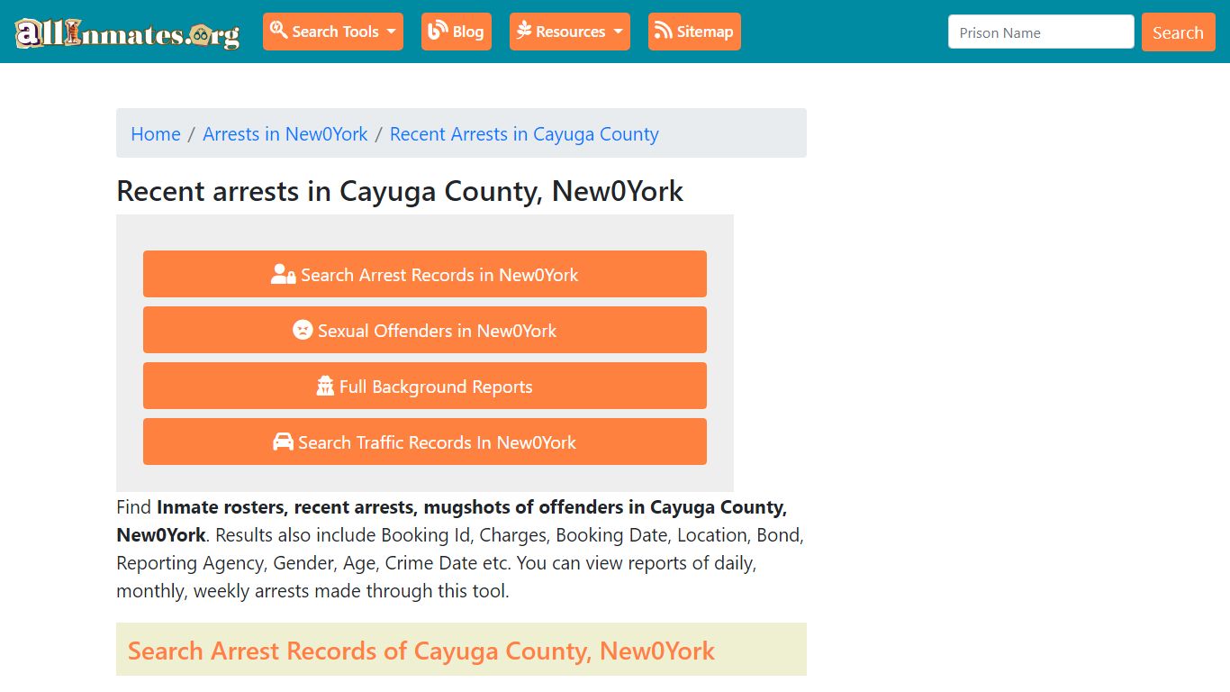 Recent arrests in Cayuga County, New York | Mugshots, Rosters, Inmates ...